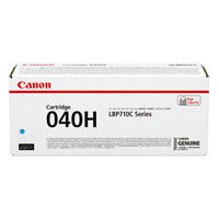 Canon (CRG-040H) Color imageCLASS LBP712Cdn High Yield Cyan Toner Cartridge (10,000 Yield)