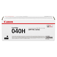 Canon (CRG-040H) Color imageCLASS LBP712Cdn High Yield Black Toner Cartridge (12,500 Yield)