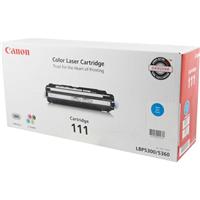 (CRG-111C) imageCLASS MF9150C, MF9170C, MF9220Cdn, MF9280Cdn,  imageRUNNER LBP5360 Cyan Toner (6,000