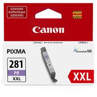 Canon (CLI-281) PIXMA TS8120, TS6120, TR7520, TR8520, TS9120 XXL Photo Blue Ink Tank