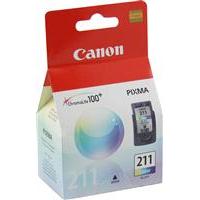 (CL-211) PIXMA iP2700, MP240, MP250, MP270, MP480, MP490, MX340, MX350 Color Ink Cartridge