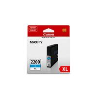 Canon (PGI-2200XL) MAXIFY IB4020, MB5020 High Yield Cyan Ink Tank (1,500 Yield)