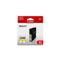 Canon (PGI-2200XL) MAXIFY IB4020, MB5020 High Yield Yellow Ink Tank (1,500 Yield)