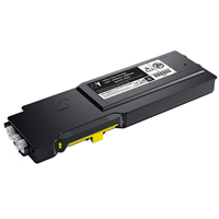 Dell S3840cdn, S3845cdn Yellow Toner Cartridge (OEM# 593-BBZY) (3,000 Yield)