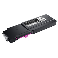 Dell S3840cdn, S3845cdn High Yield Magenta Toner Cartridge (OEM# 593-BCBE) (9,000 Yield)