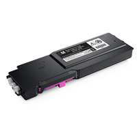 Dell S3840cdn, S3845cdn Magenta Toner Cartridge (OEM# 593-BBZZ) (3,000 Yield)