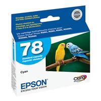 Epson (78) Stylus Photo R260, R280, R380, RX580, RX595, RX680, Artisan 50 Claria Hi-Definition Cyan