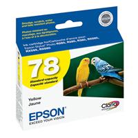 Epson (78) Stylus Photo R260, R280, R380, RX580, RX595, RX680, Artisan 50 Claria Hi-Definition Yello