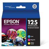Epson (125) Stylus NX125, 127, 130, 230, 420, 530, 625, Workforce 320, 323, 325, 520 DURABrite Ultra