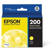 Epson (200) Home XP-400, 200, WorkForce WF-2530, WF-2540 DURABrite Ultra Yellow Ink Cartridge