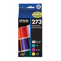 Epson (273) Expression Premium XP-600, XP-800 Cyan / Magenta / Yellow / Photo Black Ink Cartridge Mu