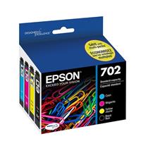Epson WF-3720 DURABrite Ultra Black and Color Ink Cartridge Combo