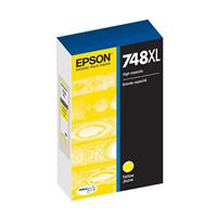 Epson (748) WF-8090  8590 DURABrite Pro High Capacity Yellow Ink Cartridge (4 000 Yield)