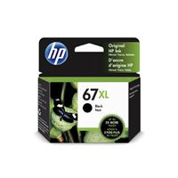 HP 67 XL (3YM57AN) Envy 6052  6055  6058  6075  HP Envy Pro 6452  6455  6458  DeskJet 1255  2732  27