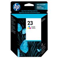 HP 23 Inkjet Print Cartridge, Tri-Color (620 Yield)