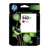 HP 940XL Ink Cartridge, Magenta (1,400 Yield)