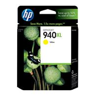 HP 940XL Ink Cartridge, Yellow (1,400 Yield)