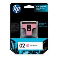 HP 02 Ink Cartridge, Light Magenta (230 Yield - 4&quot; x 6&quot; Prints)