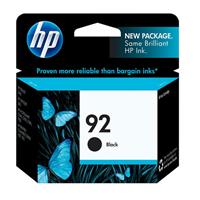 HP 92 Inkjet Print Cartridge, Black (220 Yield)