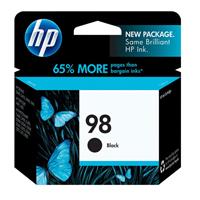 HP 98 Inkjet Print Cartridge, Black (420 Yield)