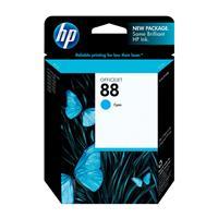 HP 88 Ink Cartridge, Cyan (860 Yield)