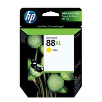 HP 88XL Ink Cartridge, Yellow (1,540 Yield)