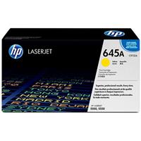 HP 645A Color LJ 5500, 5550 Smart Print Cartridge, Yellow 12,000 Yield, 56-Pallet