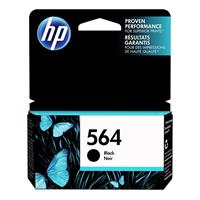 HP 564 Ink Cartridge, Black (250 Yield)