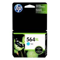 HP 564XL Ink Cartridge, Cyan (750 Yield)