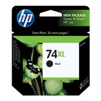 HP 74XL Inkjet Print Cartridge, Black (750 Yield)