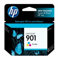 HP 901 Ink Cartridge, Tri-Color (360 Yield)