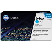 HP 646A Color LJ CM4540 MFP ColorSphere Print Cartridge, Cyan (12,500 Yield) (90 / Pallet)