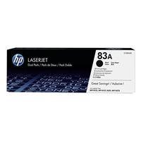 HP 83A (CF283AD) LaserJet Pro MFP M125, M127, M201, M225 2-Pack Black Original LaserJet Toner Cartri