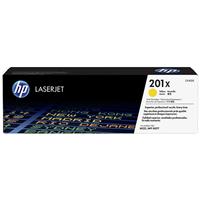 HP 201X (CF402X) Color LaserJet Pro M252, MFP M277 High Yield Yellow Original LaserJet Toner Cartrid