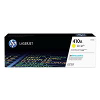 HP 410A (CF412A) Color LaserJet Pro M452, MFP M477 Yellow Original LaserJet Toner Cartridge (2,300 Y