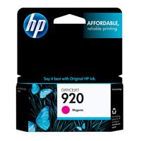 HP 920 Ink Cartridge, Magenta (300 Yield)