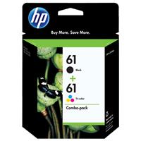 HP 61 Ink Combo Pack (Includes 1 Each of CH561W &amp; CH562W)