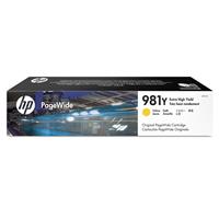 HP 981Y (L0R15A) PageWide Enterprise Color 556, 586, Managed Color E55650, E58650 Extra High Yield Y