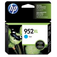 HP 952XL (L0S61AN) High Yield Cyan Original Ink Cartridge (1,600 Yield)