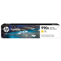 HP 990X (M0J97AN) PageWide Pro 750dw, MFP 772, 777 High Yield Yellow Original PageWide Cartridge (20