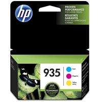 HP 935 (N9H65FN) Cyan / Magenta / Yellow Original Ink Cartridges 3-Pack (3 x 400 Yield)