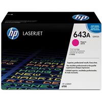 HP 643A Color LJ 4700 Series ColorSphere Smart Print Cartridge, Magenta (10,000 Yield) (80 / Pallet)