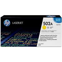 HP 502A Color LJ 3600 ColorSphere Smart Print Cartridge, Yellow (4,000 Yield) (105 / Pallet)