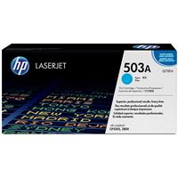 HP 503A Color LJ 3800, CP3505 ColorSphere Smart Print Cartridge, Cyan (6,000 Yield) (105 / Pallet)