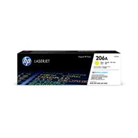 HP 206A (W2112A) Color LaserJet Pro M255dw  MFP M283fdw  M283cdw Yellow Original LaserJet Toner Cart