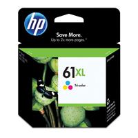 HP 61XL Ink Cartridge, Tri-Color (330 Yield)