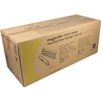 magicolor 7300 Yellow Print Unit &amp; Toner Kit 32,500 Yield