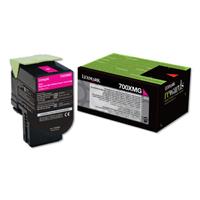 Lexmark (700XMG) CS510 Extra High Yield Magenta Return Program Toner Cartridge for US Government (4