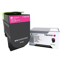 Lexmark CS317, CX317 Magenta Toner Cartridge (2,300 Yield)