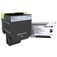 Lexmark CS417, CS517, CX417, CX517 Black High Yield Toner Cartridge (6,000 Yield)